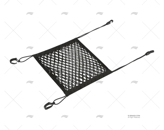 ELASTIC CARGO POCKET SELF-ADHESION 28X32