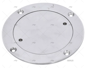 TAMPA REGISTO INOX 140mm EXTERNA