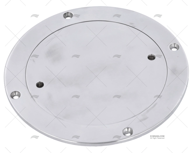COPERCHIO PORTELLO DI ISPEZIONE INOX 175mm ESTERNO