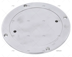 TAMPA REGISTO INOX 175mm EXTERIOR