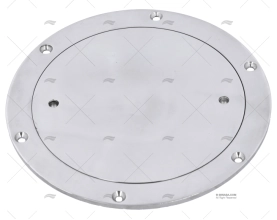 COPERCHIO PORTELLO DI ISPEZIONE INOX 198mm ESTERNO