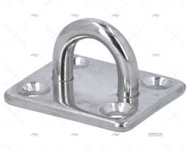 PASSADIÇO COM BASE 5x30x35mm INOX