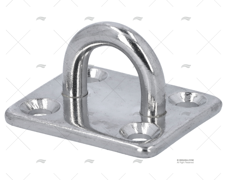 PASSADIÇO COM BASE 5x30x35mm INOX