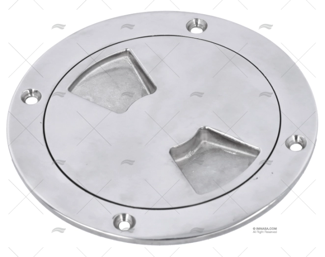 TAMPA REGISTO INOX 140mm EXTERIOR