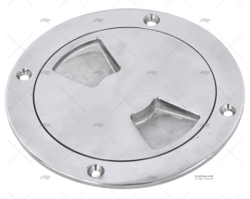 COPERCHIO PER PORTELLO DI ISPEZIONE INOX 140mm ESTERNO