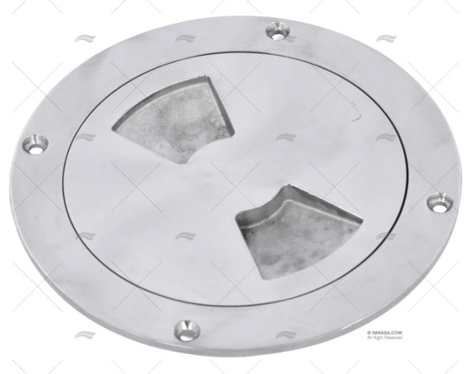 COPERCHIO PORTELLO DI ISPEZIONE INOX 175mm ESTERNO