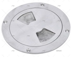 TAMPA REGISTO INOX 175mm EXTERIOR