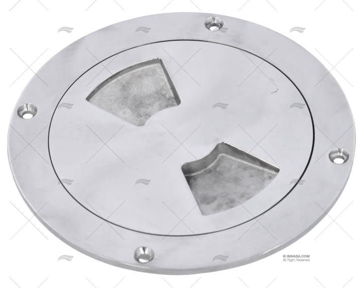 TAMPA REGISTO INOX 175mm EXTERIOR