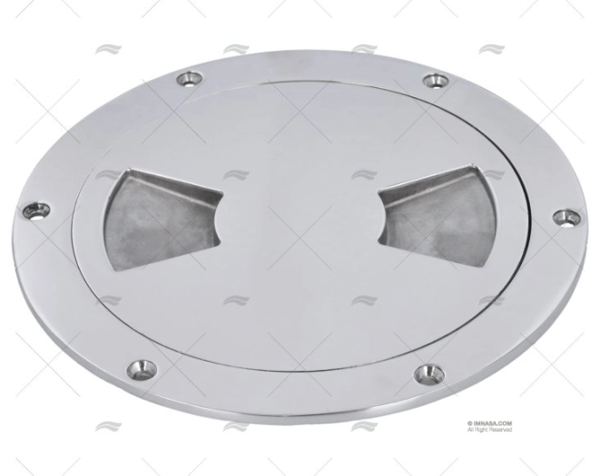 COPERCHIO PORTELLO DI ISPEZIONE INOX 198mm ESTERNO