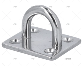 PASSADIÇO COM BASE 6x35x40mm INOX