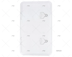 HATCH COVER 600x350mm WHITE