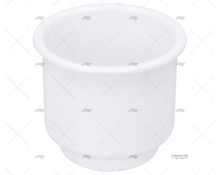 PORTABOUTEILLES ET CANNES 105MM BLANC