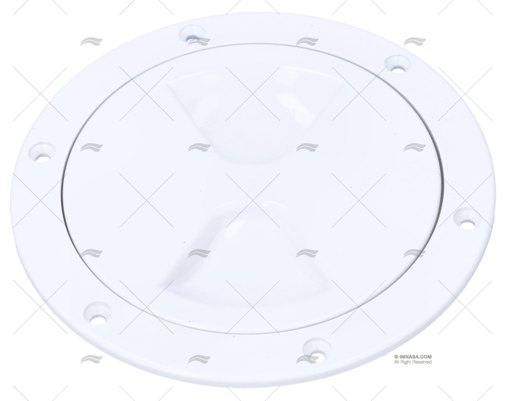 COPERCHIO PORTELLO DI ISPEZIONE 102mm BIANCO