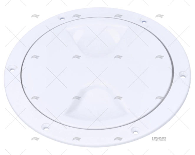 COPERCHIO PORTELLO DI ISPEZIONE 125mm BIANCO
