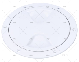 COPERCHIO PORTELLO DI ISPEZIONE 125mm BIANCO