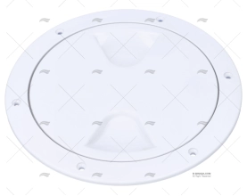 TAMPA REGISTO 152mm BRANCA
