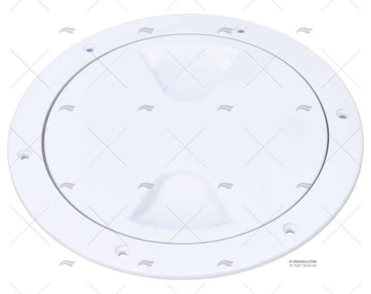 DECK PLATE, SCREW-IN 152mm WHITE