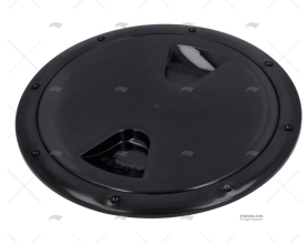 TAMPA REGISTO 260mm PRETA