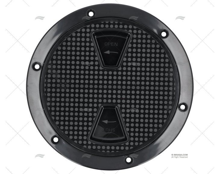 ABS INSPECTION PLATE BLACK 198mm