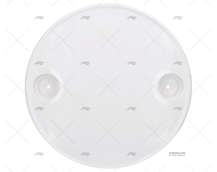 MESA CIRCULAR BRANCA SEM PÉ