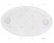 TABLE OVAL 760X450 WHITE