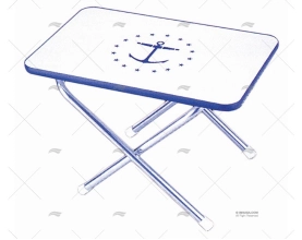 TABLE RECTANGULAR FOLDING LEGS 600x400mm