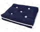 BASIC CUSHION BLUE/NAVY KAPOK