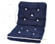 COUSSIN DOUBLE BLEU/NAVY KAPOK