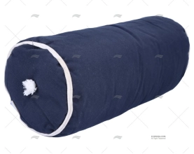 ROUND CUSHION BLUE/NAVY KAPOK