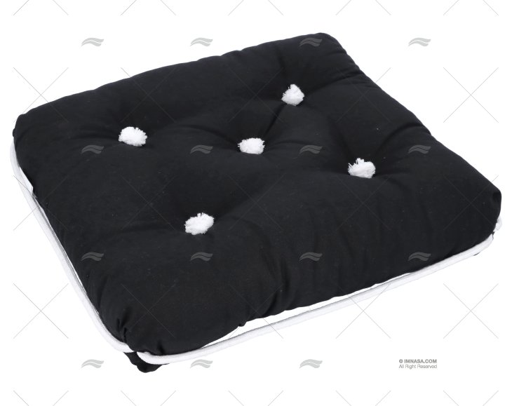 CUSCINO SEMPLICE NERO KAPOK