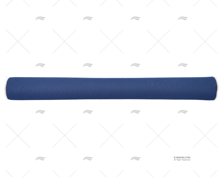 ROUND CUSHION BLUE/NAVY 50x6cm