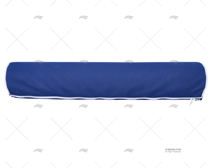 ALMOFADA REDONDA 50x10cm AZUL/MARINHO