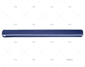 ROUND CUSHION BLUE/NAVY 100x10cm