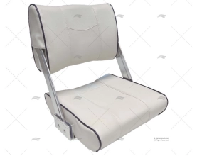 WHITE FOLDABLE SEAT