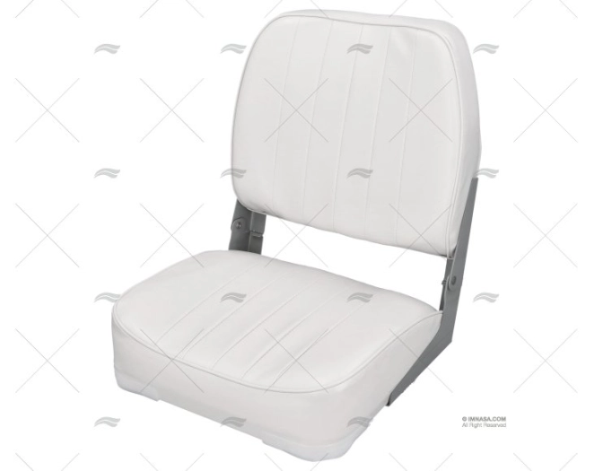 SEAT FOLDING WHITE VINYL 400x510x380