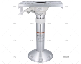 PIEDE SEDIA ALLUMINIO.ANODIZZATO 457-610mm IMNASA