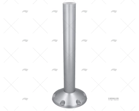 PÉ CADEIRA ALUM.ANODIZADO 620mm TUBO 73 BASE2 IMNASA