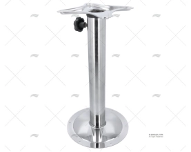 PÉ MESA INOX 450-650mm BASE 230mm