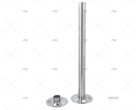PÉ MESA INOX FIXO 700mm BASE 162mm