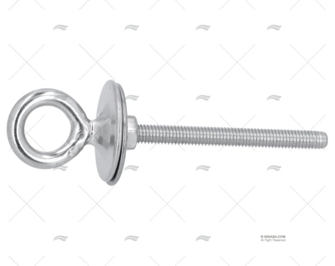 CÂNCAMO INOX COM OLHAL  6mm