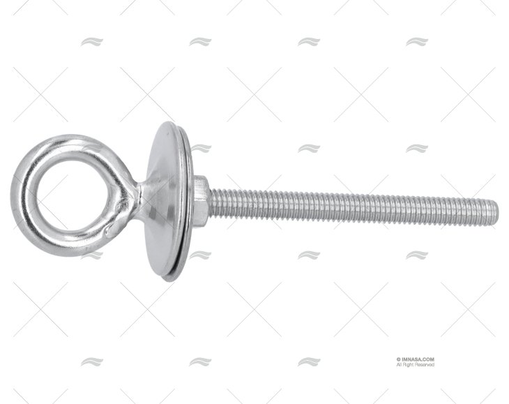 CÂNCAMO INOX COM OLHAL  6mm