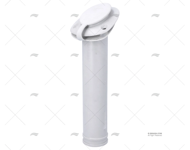 ROD HOLDER IN NYLON WHITE 273x50mm