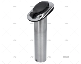Portacanne AD INCASSO S/T  40mm INOX