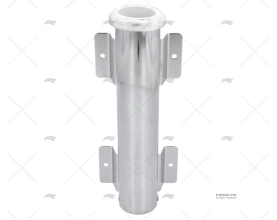 PORTACANAS FIXO EXTRAÍVEL  40mm INOX