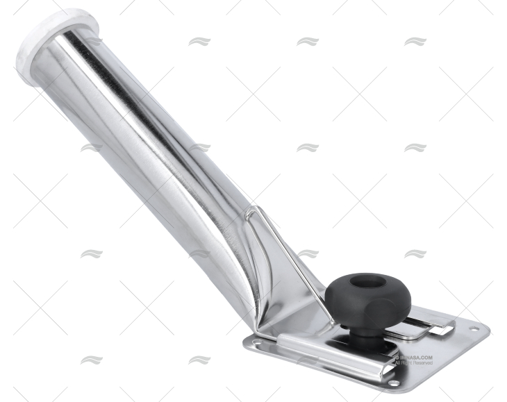 PORTACANNE FISSO ESTRAIBILE  43mm INOX