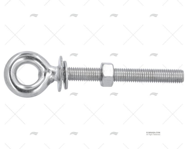 CÂNCAMO INOX COM OLHAL 12mm