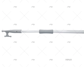 WHITE TELESCOPING BOATHOOK 1200-2100mm