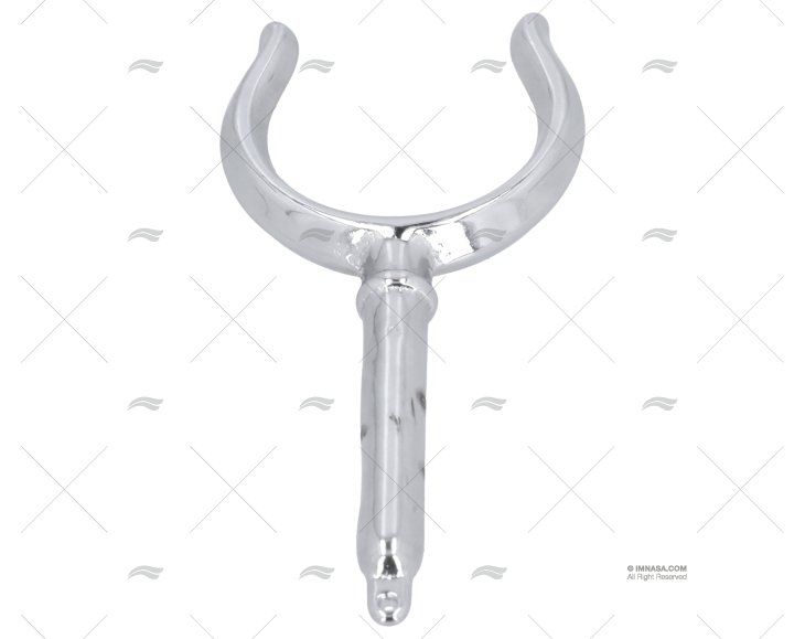 SCALMIERA REMO 52 Ø  ASSE 12 BRONZO CROMATO