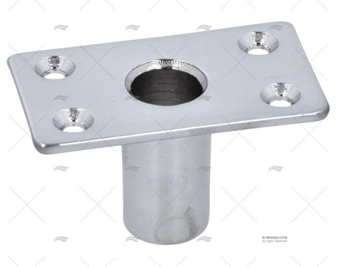 BASE SCALMIERA 35X60   ASSE 14 BRONZO CROMATO