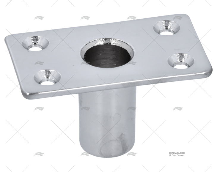 BASE SCALMIERA 35X60   ASSE 14 BRONZO CROMATO